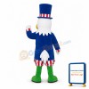Deluxe Cartoon American Eagle Mascot Costume
