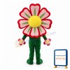 Cartoon Little Red Flower Mascot Costume