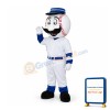 Optimistic Cartoon Bowling Man Mascot Costume