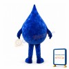 Huge Cartoon Blue Water Drop Mascot Costume