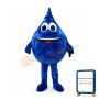 Huge Cartoon Blue Water Drop Mascot Costume
