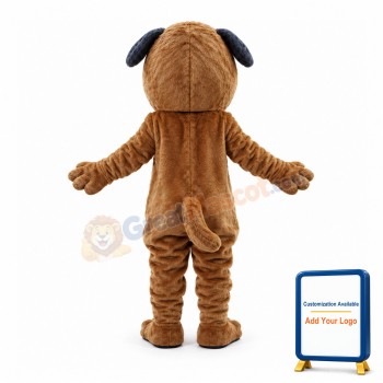 Brown Puppy Dog Mascot Costume
