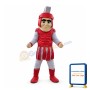 Red Spartan Warrior Mascot Costume