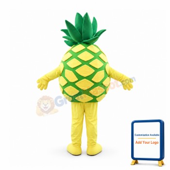 Deluxe Cartoon Pineapple Mascot Costume