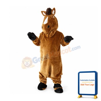 Gallant Horse Animal Mascot Costume