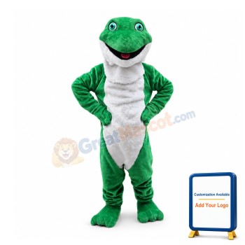 Green Snake Mascot Costume