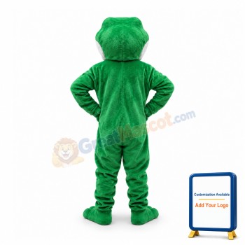 Green Snake Mascot Costume