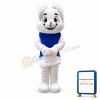 Cute White Rabbit Mascot Costume