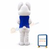 Cute White Rabbit Mascot Costume