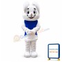 Cute White Rabbit Mascot Costume