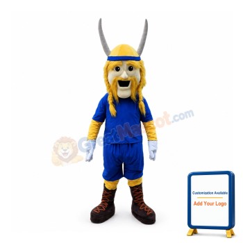 Viking Man Mascot Costume