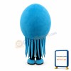 Deluxe Cartoon Blue Jellyfish Mascot Costume