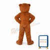 Big Brown Bear Long Fur Mascot Costume