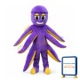 Purple Octopus Boy Mascot Costume