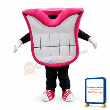 Mouth Teeth Mascot Costume
