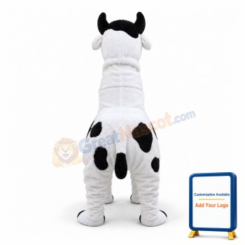 2 Person Little Milk Cow Mascot Costume