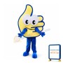 Huge Cartoon Thumbs Up Hand Mascot Costume