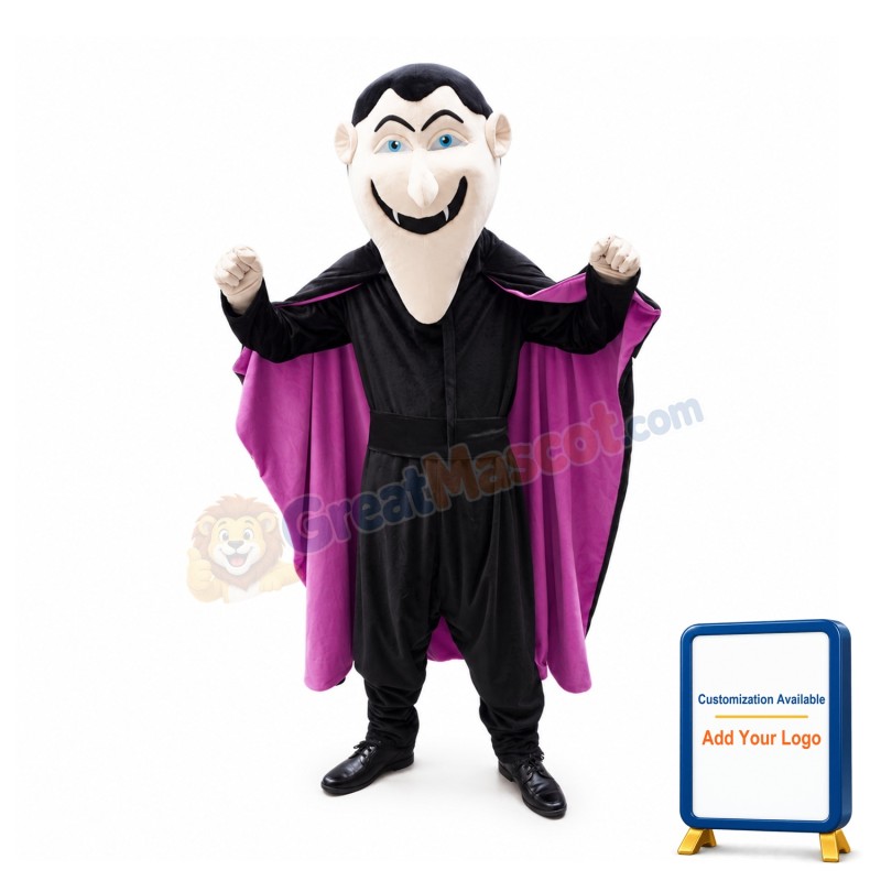 Transylvania Vampire Mascot Costume