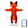 Long Fur Mr. Fox Mascot Costume