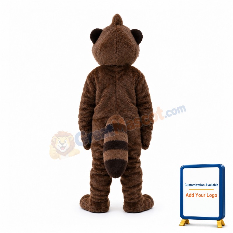 Plush Beaver Animal Mascot Costume