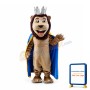 Happy Lion King Mascot Costume