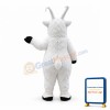 Happy Goat Long Fur Mascot Costume