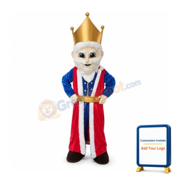 Benevolent Old King Mascot Costume
