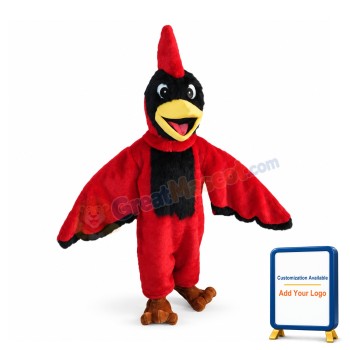 Happy Cardinal Bird Mascot Costume