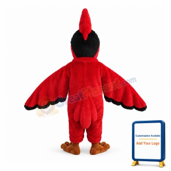 Happy Cardinal Bird Mascot Costume