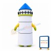 Easy Lighthouse Cartoon Mascot Costume