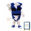 Scary Blue Tornado Cyclone Mascot Costume