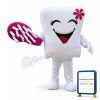 Sweet Cartoon Tooth And Toothbrush Mascot Costume