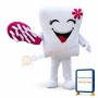Sweet Cartoon Tooth And Toothbrush Mascot Costume