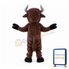 European Bison Mascot Costume