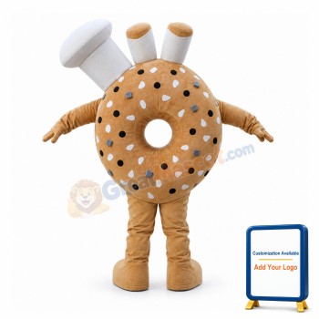Huge Cartoon Doughnut Mascot Costume