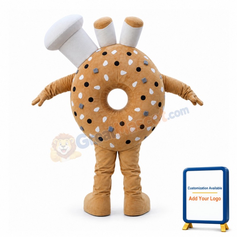 Huge Cartoon Doughnut Mascot Costume