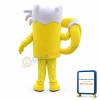 Deluxe Draft Beer Mascot Costume