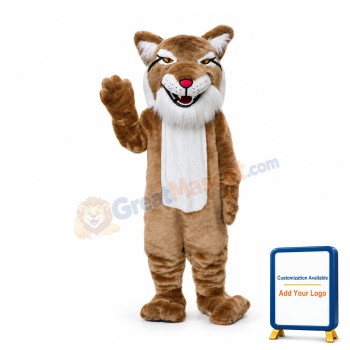 Fierce Cougar Mascot Costume