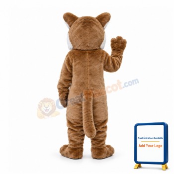 Fierce Cougar Mascot Costume