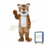 Fierce Cougar Mascot Costume