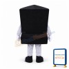 Cartoon Black Laptop Mascot Costume