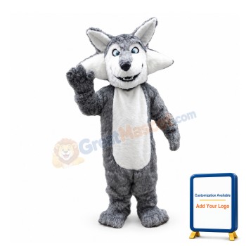 Stupid Husky Dog Mascot Costume