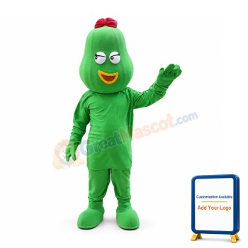 Sexy Cartoon Avocado Girl Mascot Costume