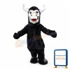 Black Buffalo Animal Mascot Costume