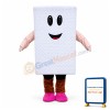 Deluxe Cartoon White Mattress Mascot Costume