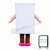 Deluxe Cartoon White Mattress Mascot Costume