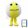 Sad Cartoon Beach Ball Mascot Costume