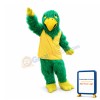Green Parrot Long Fur Mascot Costume