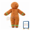 Huge Cartoon Christmas Gingerbread Gentleman Cookie Mascot Costume
