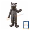 Plush Grizzly bear Mascot Costume